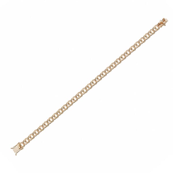 Armbånd Bismarck i gult gull 18kt, 18 cm - 01-B106-18